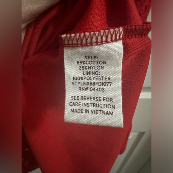 Altar’d State Cherry Red Lace Mini Cocktail Semi-formal Dress Women’s Size Small - Picture 4 of 6